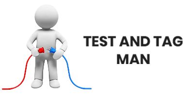 Test and Tag Man Logo